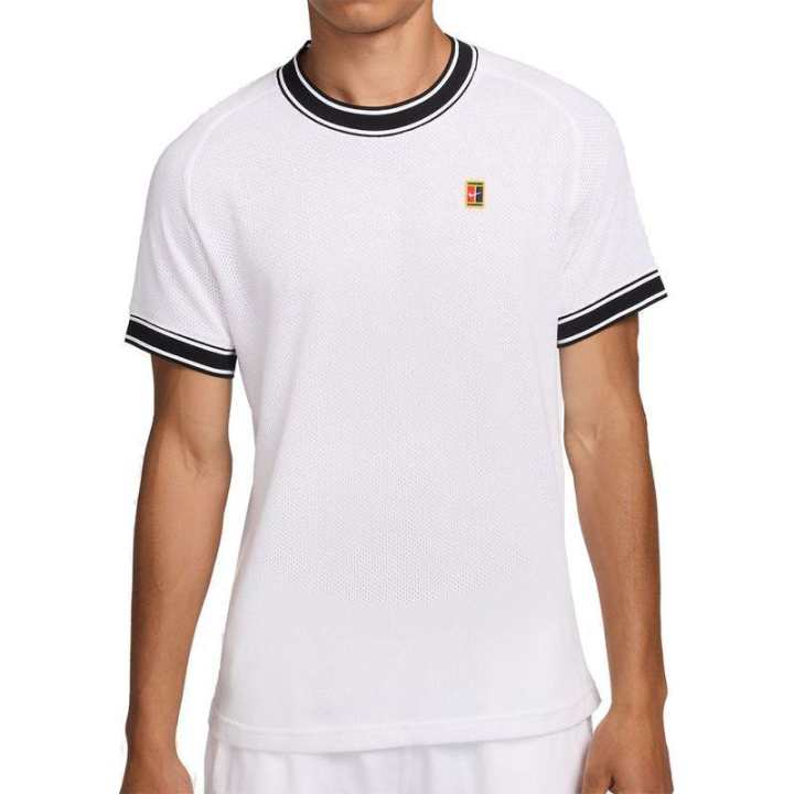Nike NikeCourt Heritage Men's Short-Sleeve Tennis Top