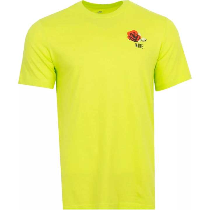 Nike Nike T Shirts Men's Green Crew Neck Moderate