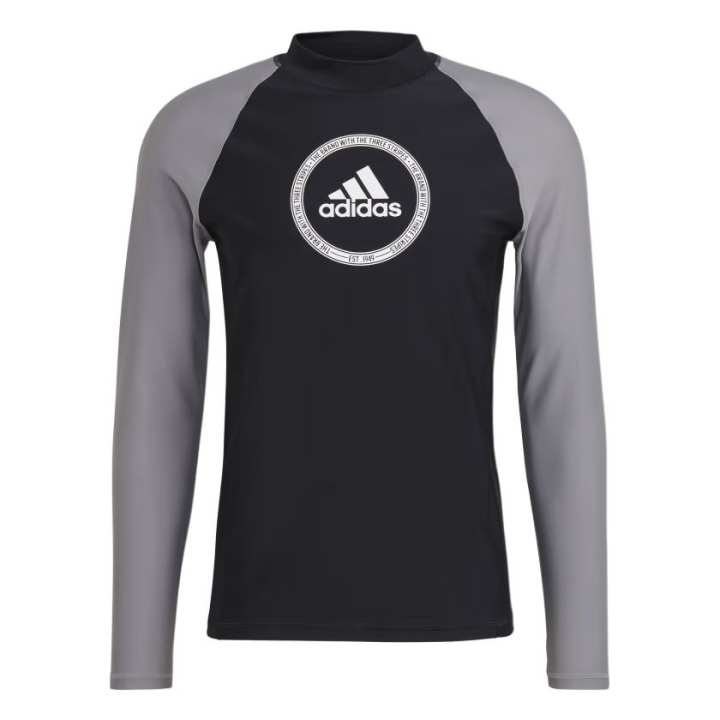Adidas Adidas T Shirts Men's Black Stand Collar Moderate