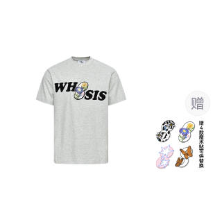 WHOOSIS T Shirts Unisex Crew Neck Moderate Heavyweight