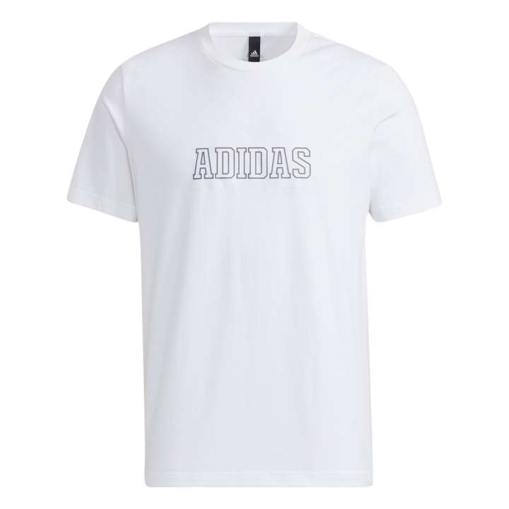 Adidas Adidas T Shirts Men's White Crew Neck Moderate
