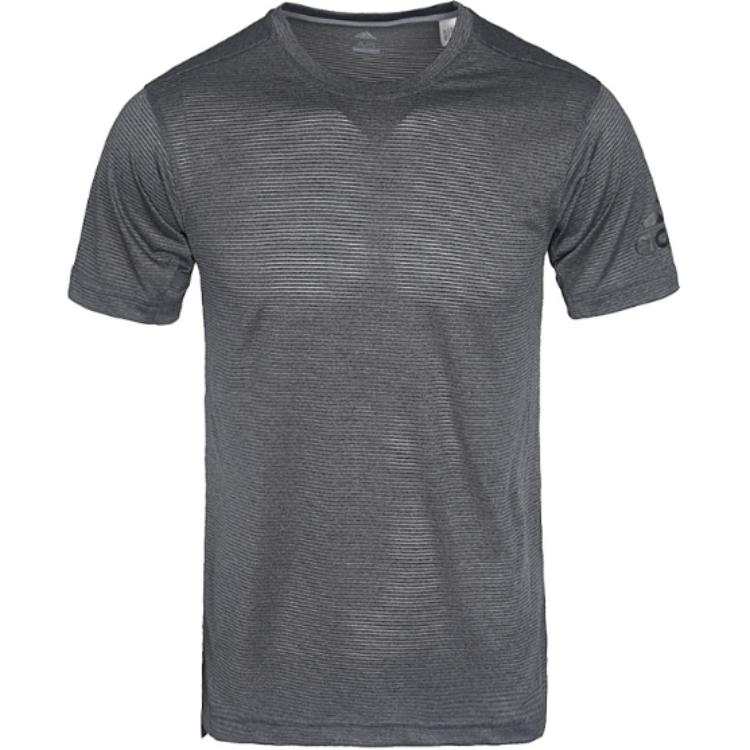 Adidas Adidas T Shirts Men's Gray Crew Neck Moderate