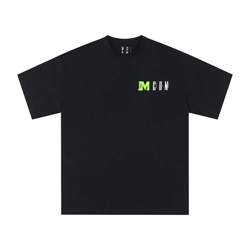 MEDM T Shirts Unisex Crew Neck Moderate Straight Fit