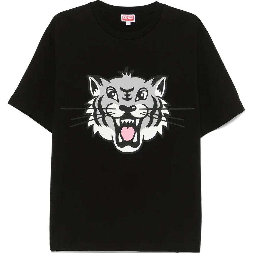 Kenzo Happy Tiger Crewneck T-Shirt