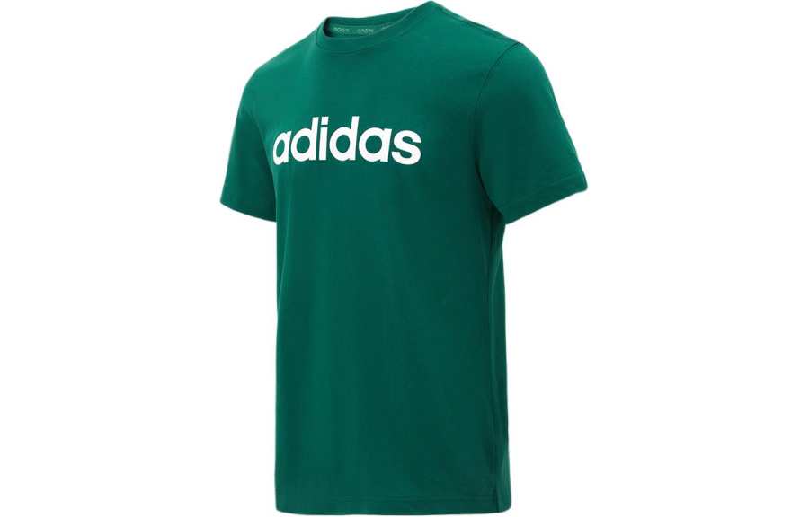 Adidas Adidas T Shirts Unisex Green Crew Neck Moderate Straight Fit