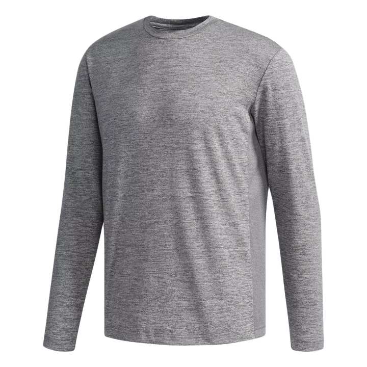 Adidas Adidas T Shirts Men's Gray Crew Neck Moderate