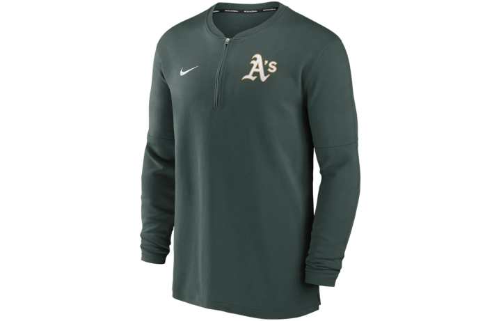 Nike Nike Athletics Authentic Collection Men's Nike Dri-FIT Mlb 1/2-Zip Long-Sleeve Top