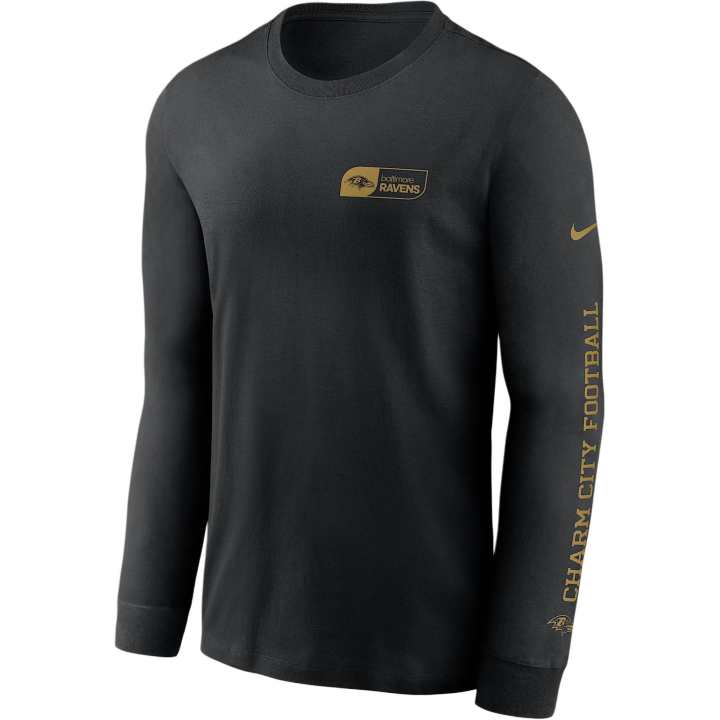 Nike Nike All OutNFL Baltimore Ravens T Shirt Men's Black