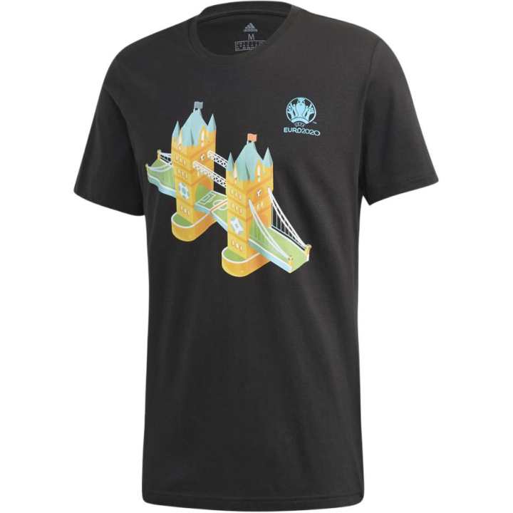 Adidas Adidas T Shirts Men's Black Crew Neck Moderate