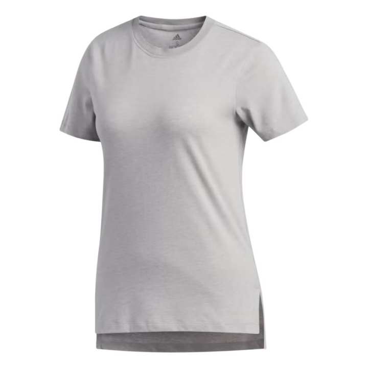 Adidas Adidas T Shirts Men's Gray Crew Neck Moderate