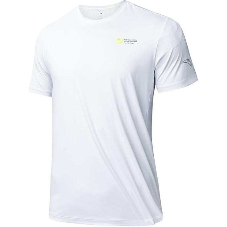 Anta Running Collection Running T Shirt Men's Pure White