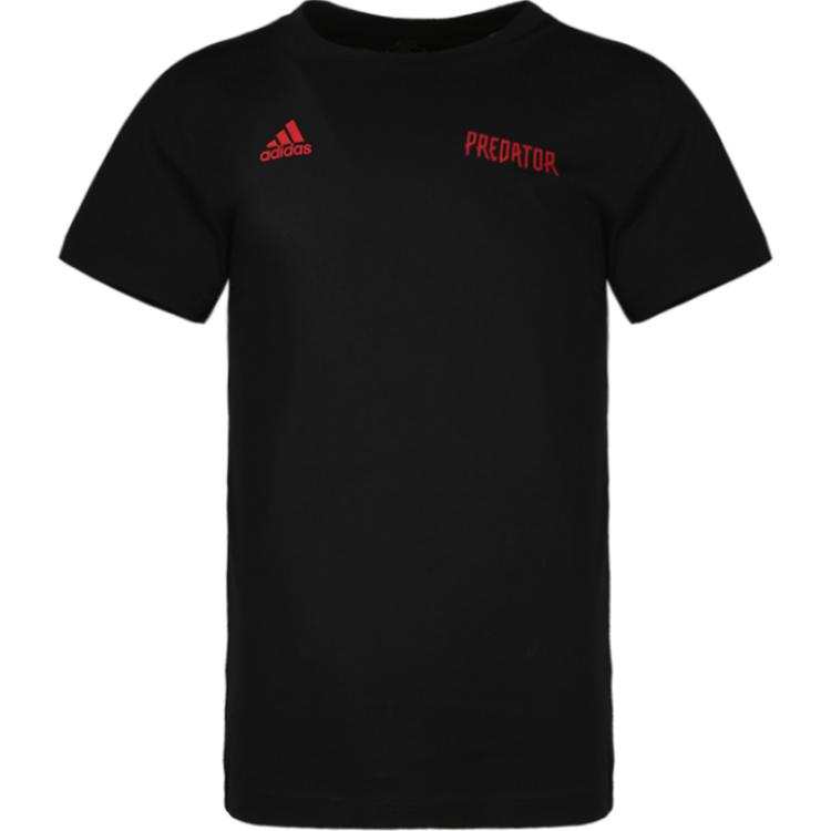 Adidas Adidas T Shirts Men's Black Crew Neck Moderate