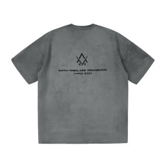 THREE-BODY THREE BODY T Shirts Unisex Crew Neck Moderate Straight Fit