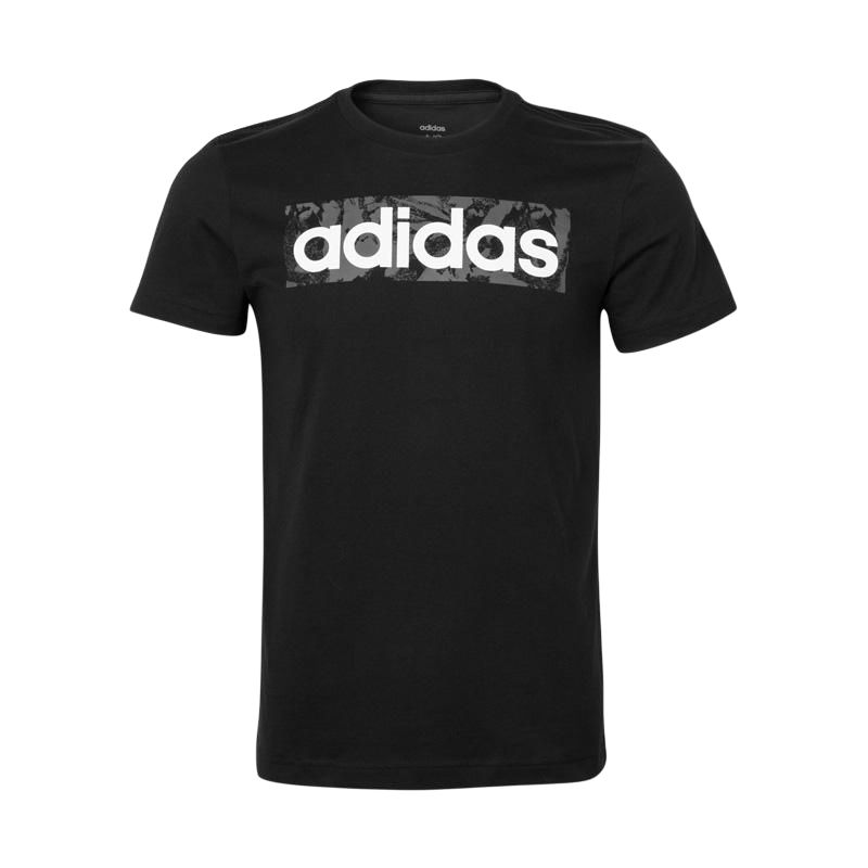 Adidas Adidas T Shirts Men's Black Crew Neck Moderate