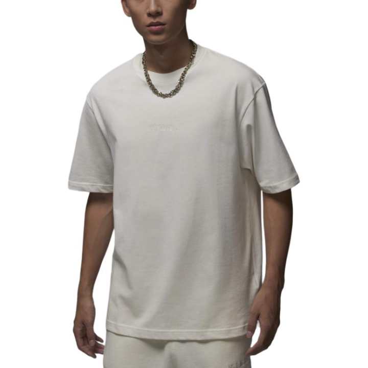 Jordan Jordan Wordmark T Shirt Men's Sail White