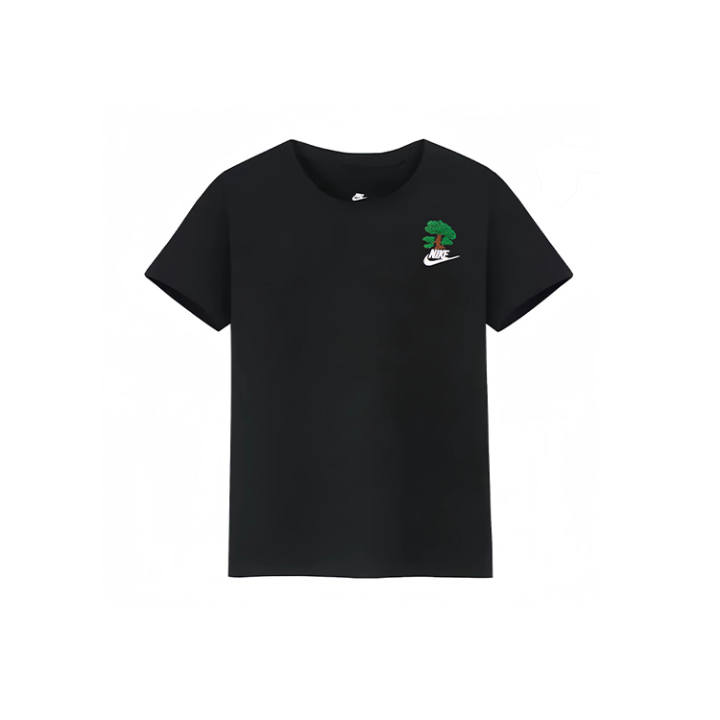 Nike Nike T Shirts Unisex Black Crew Neck Moderate Straight Fit