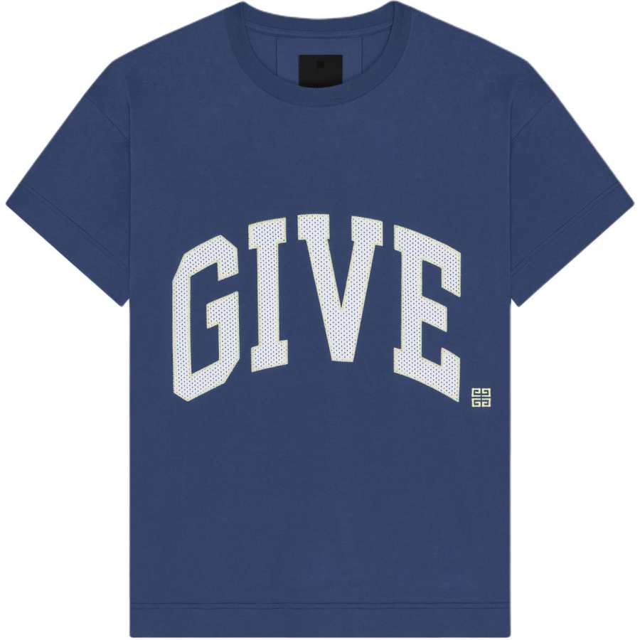 Givenchy Givenchy Logo Embroidered Crewneck T Shirt
