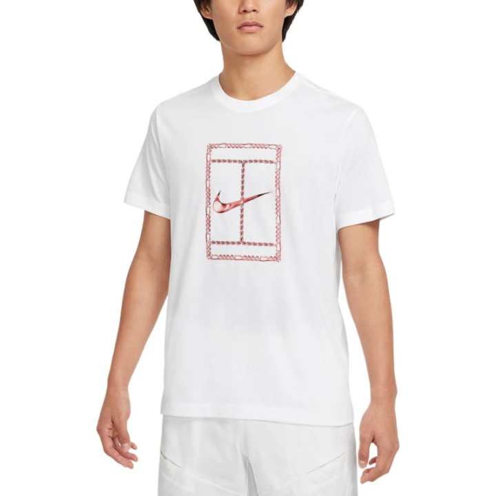 Nike Nike CourtDri Fit T Shirt Men's White