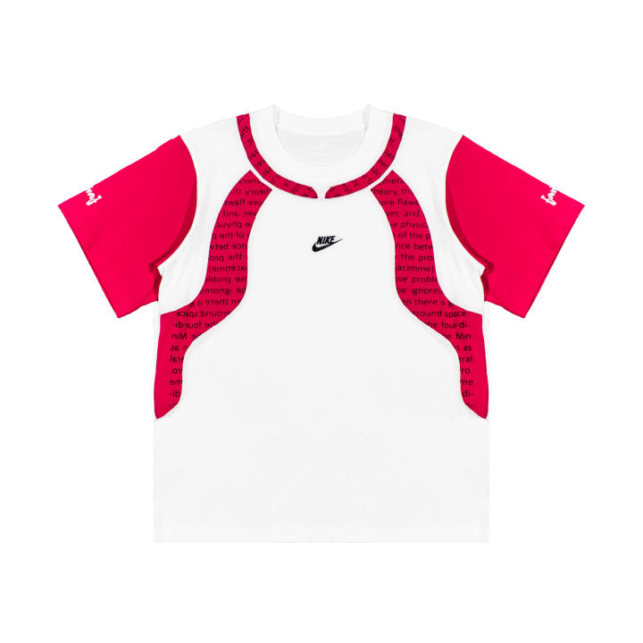 Nike Nike T Shirts Unisex White Crew Neck Moderate Straight Fit