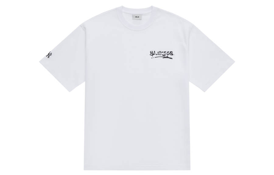 MLB MLB New York Yankees Basic Collection SS25 T Shirt Unisex White