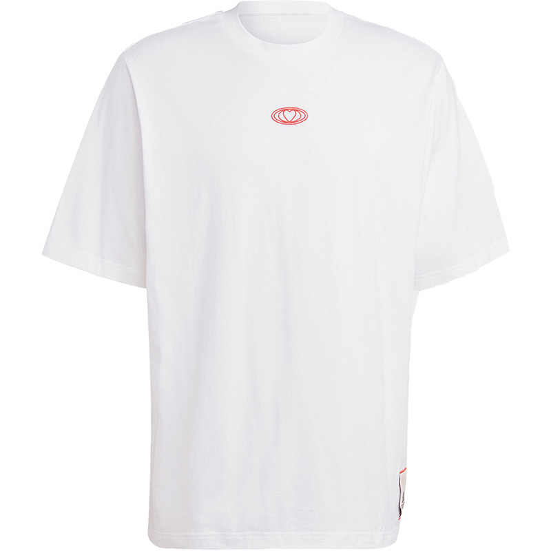 Adidas Adidas T Shirts Unisex White Crew Neck Moderate