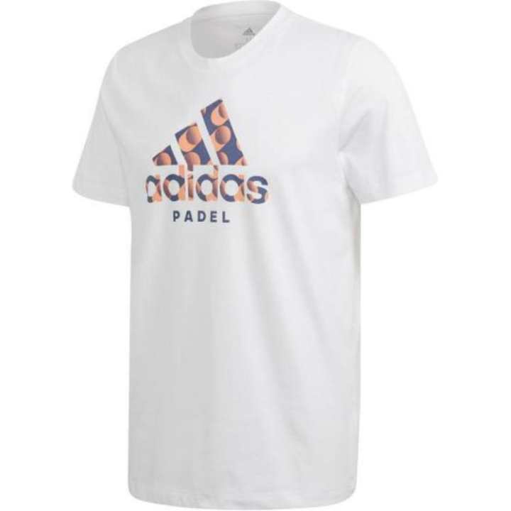 Adidas Adidas PADEL T Shirt Unisex White