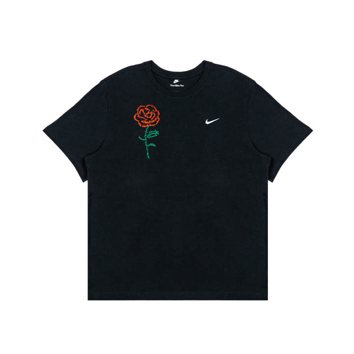 Nike Nike T Shirts Unisex Black Crew Neck Moderate Straight Fit
