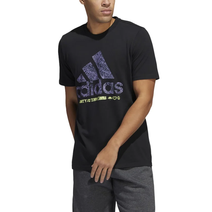 Adidas Adidas Play For Unity T Shirt Men's Black