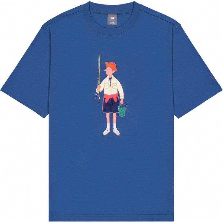 New Balance New Balance T Shirt Unisex Indigo