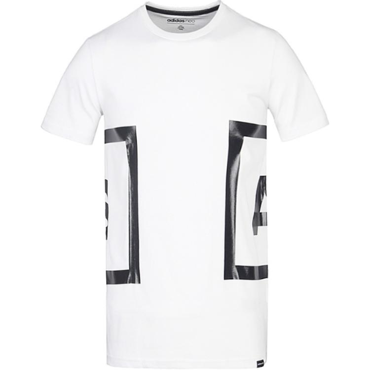 Adidas Neo M CS CNT GR T1 T Shirt Men's White