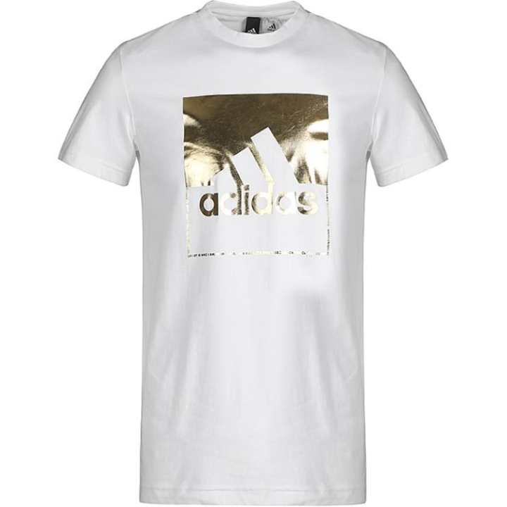 Adidas Adidas T Shirts Men's White Crew Neck Moderate