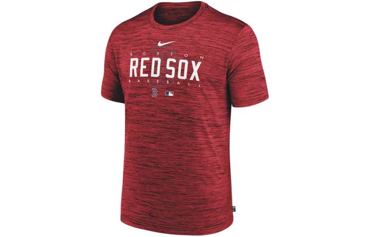 Nike Nike Dri FIT Velocity Practice MLB Boston Red So T Shirt Men's Red