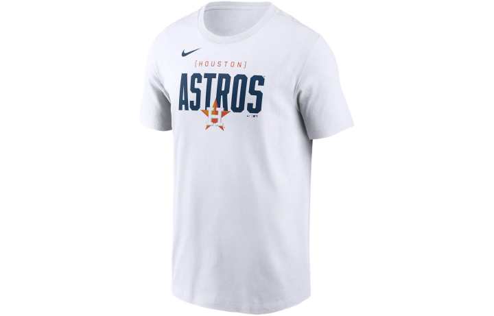 Nike Nike T Shirts Men's White Crew Neck Moderate Straight Fit
