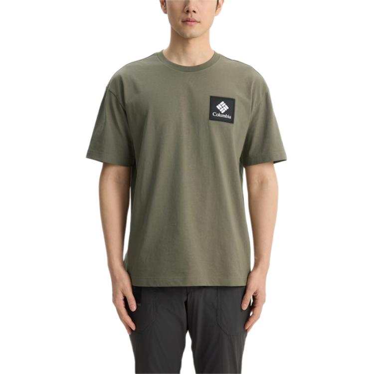 Columbia SS25 T Shirt Men's Dark Green
