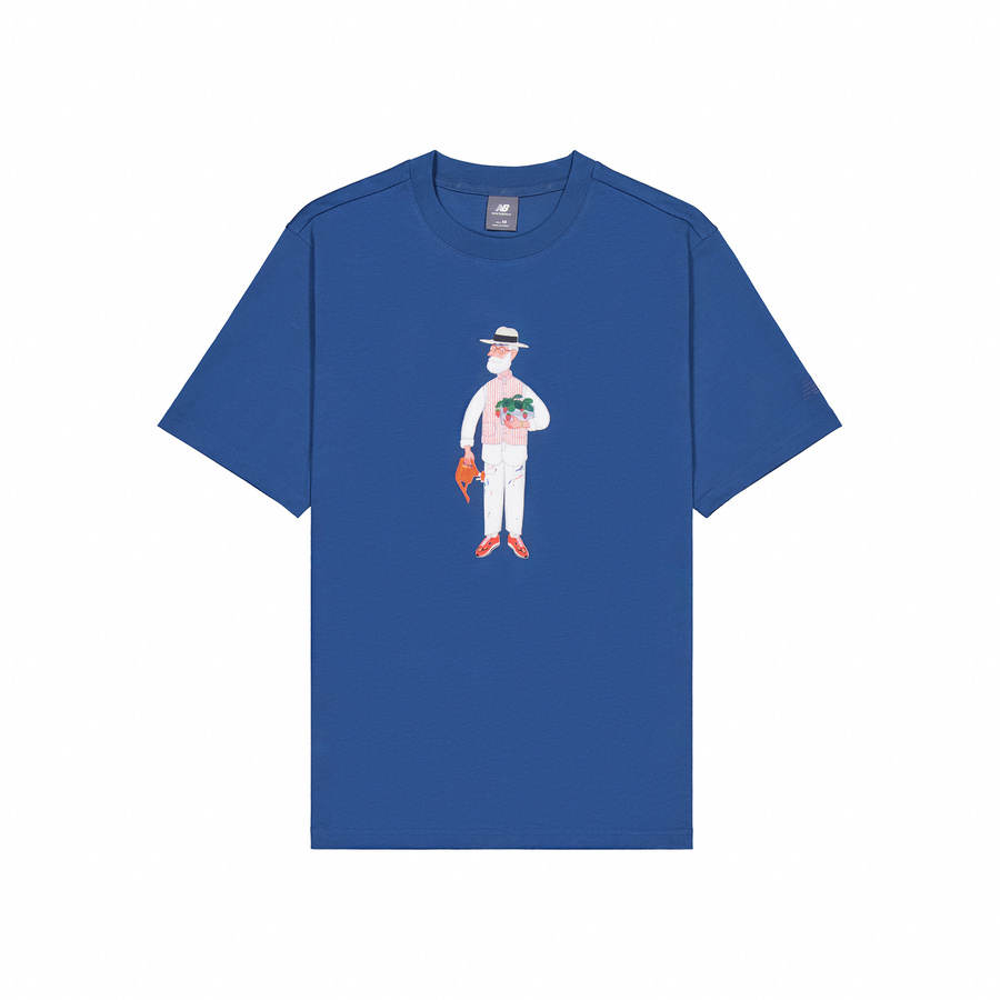 New Balance New Balance T Shirt Unisex Indigo