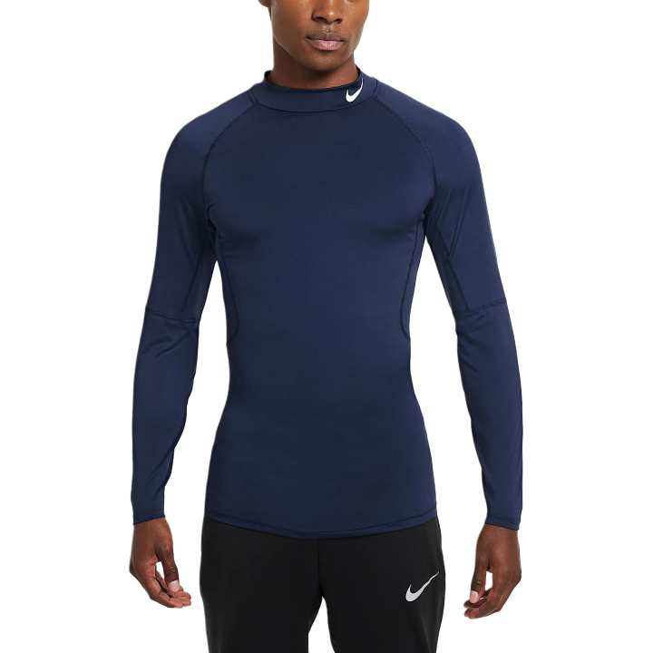 Nike Nike T Shirts Men's Blue Turtleneck