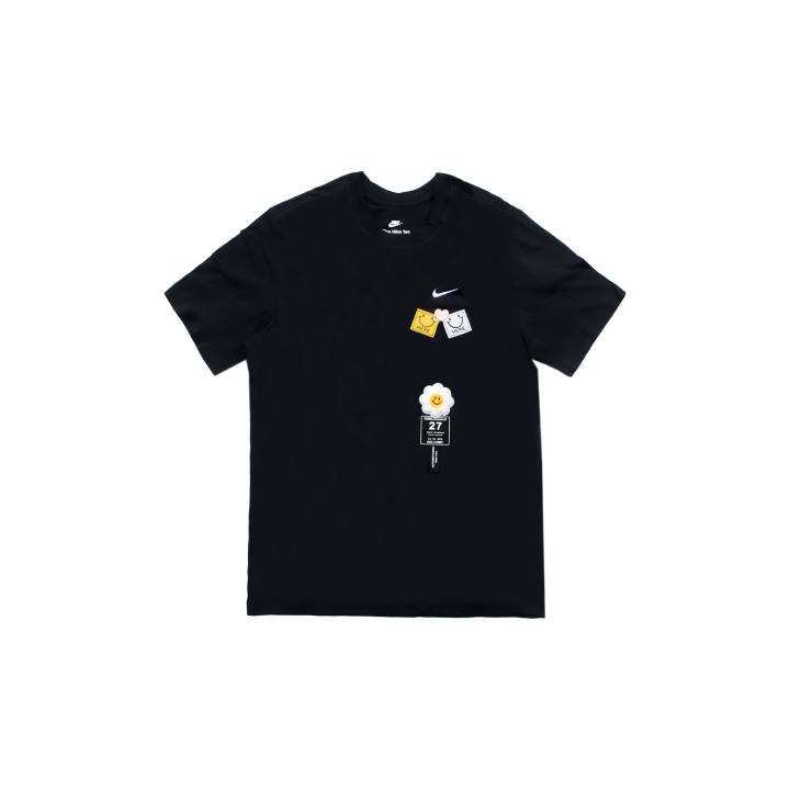 Nike Nike T Shirts Unisex Black Crew Neck Moderate Straight Fit