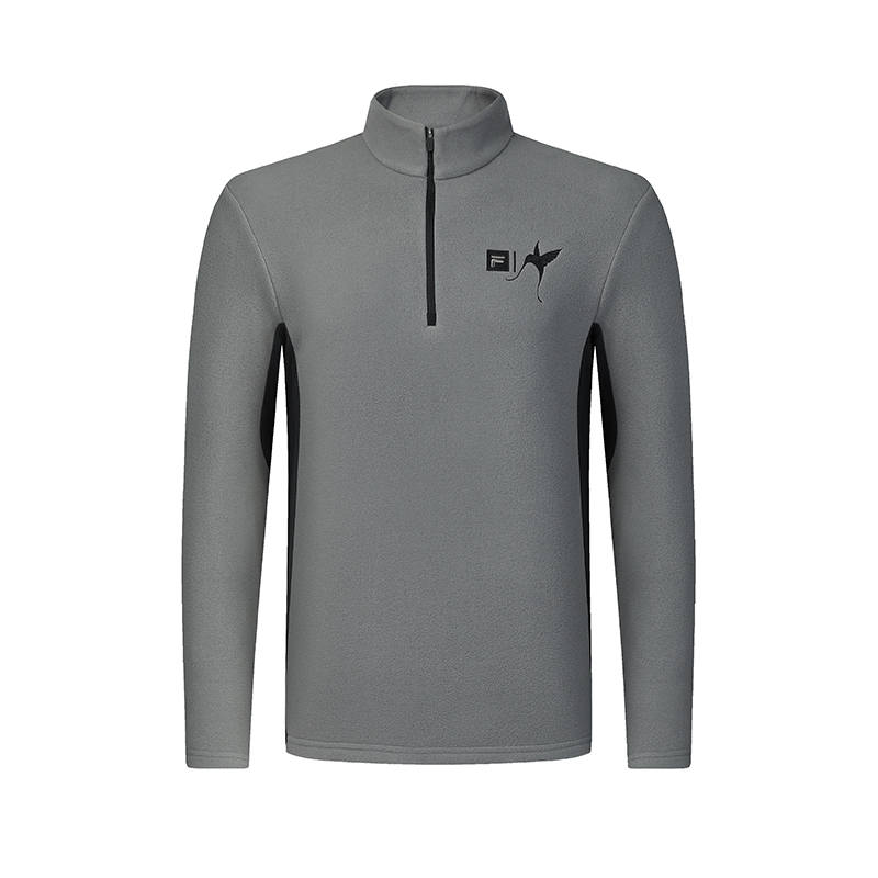 FILA T Shirts Men's Castle Rock Stand Collar Moderate