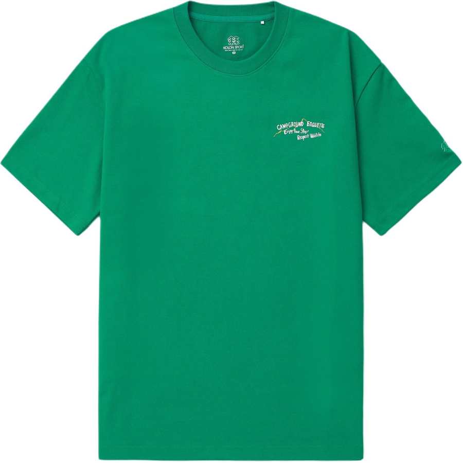 KOLON SPORT T Shirt Unisex Green