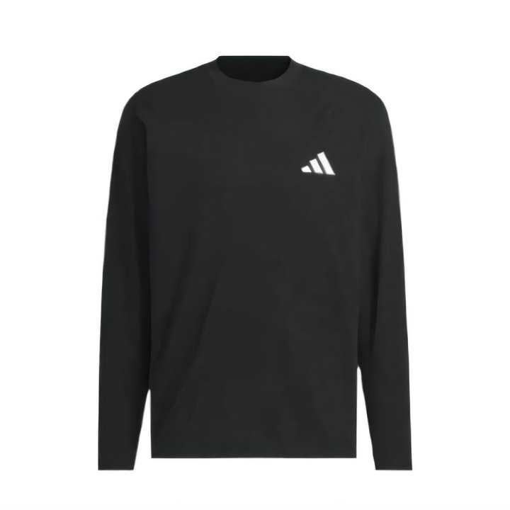 Adidas Adidas T Shirts Men's Black Crew Neck Moderate Straight Fit