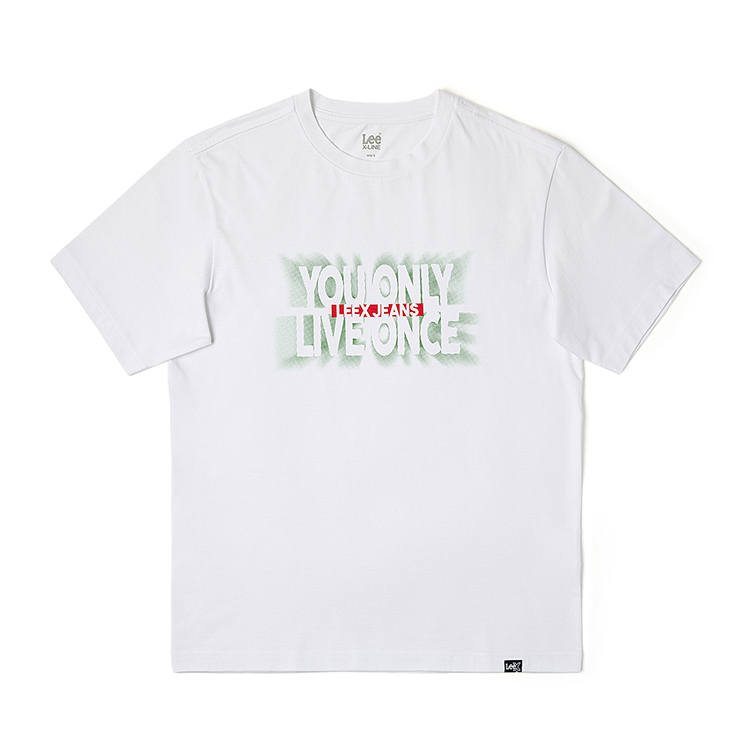 Lee Lee T Shirts Unisex White Crew Neck Moderate