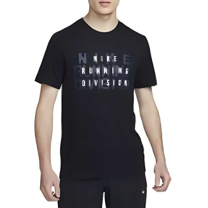 Nike Nike T Shirts Men's Black Crew Neck Moderate
