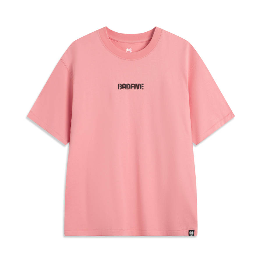 Li-Ning Li Ning BADFIVE T Shirt Men's Apricot Pink