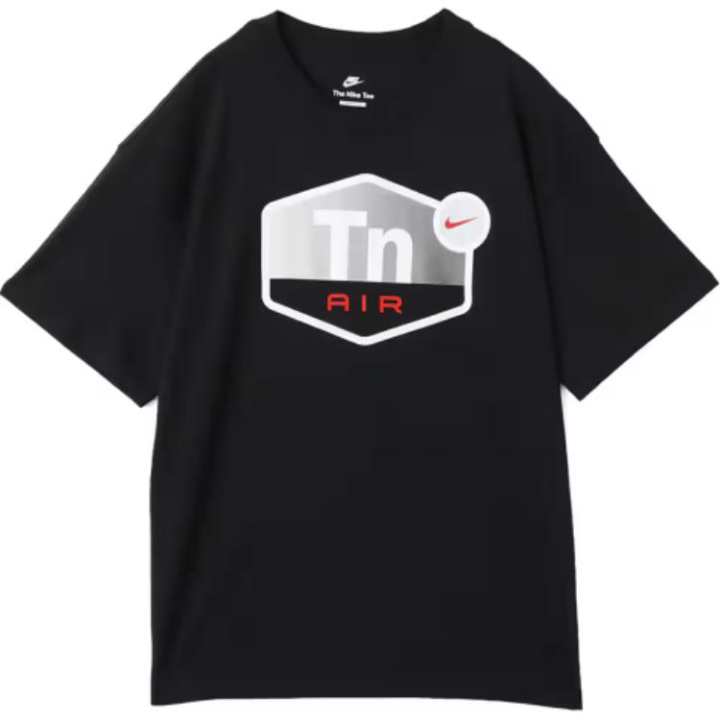 Nike Nike T Shirts Men's Black Crew Neck Moderate