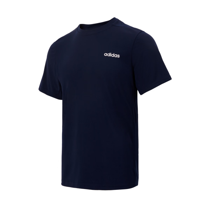 Adidas Adidas T Shirts Unisex Navy Crew Neck Moderate