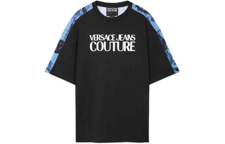 VERSACE JEANS COUTURE SS24 T Shirt Men's Blue