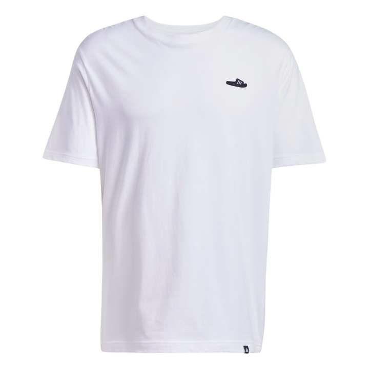 Adidas Adidas LoungeSlide T Shirt Men's White