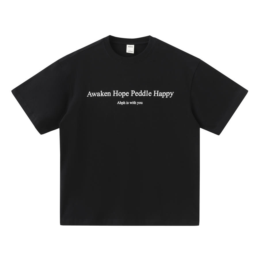 AHPH T Shirts Unisex Crew Neck Moderate Straight Fit