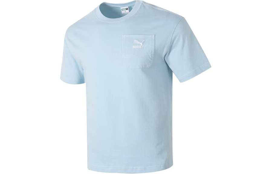 PUMA PUMA SS24 T Shirt Men's Light Blue