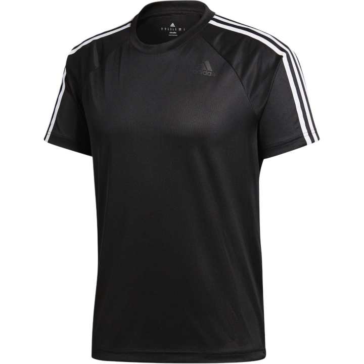 Adidas Adidas T Shirts Men's Black Crew Neck Moderate Straight Fit